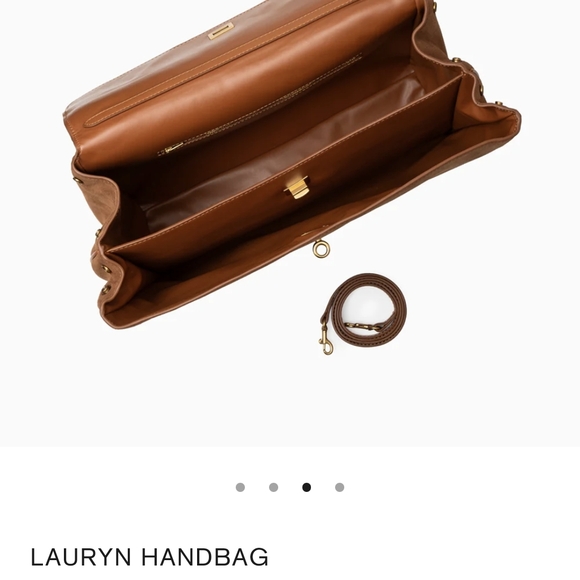 Tan Suede Women's Bag - Picture 2 of 7